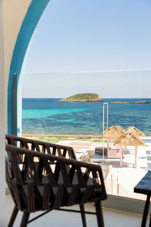 Deluxe Double Room, Sea View | Balcony view - Outsite Ibiza - Work, Connect, Explore (Santa Eulalia del Rio)
