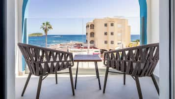 Superior Double Room, Sea View | Balcony view
