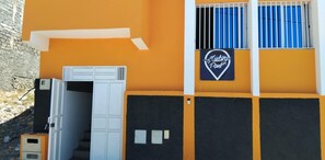 Fassade der Unterkunft