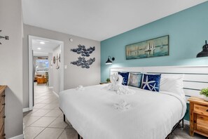 1 bedroom, iron/ironing board, bed sheets