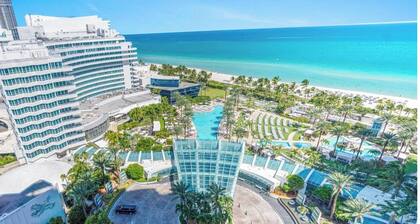 Fontainebleau Resort Miami Beach Tresor Oceanview No Resort Fee + Spa Passes