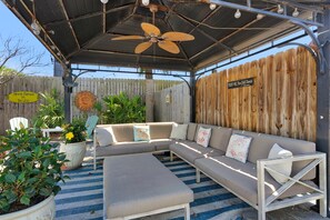 Hus - flera sängar (Suzwinks Beach House) | Terrass/Patio