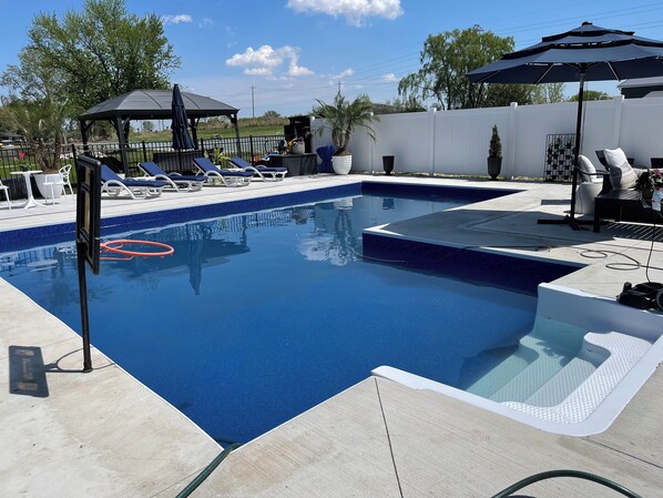 Una piscina climatizada