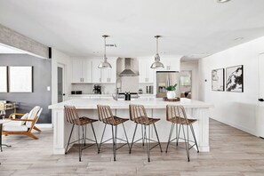 Fridge, microwave, oven, stovetop - Luxury Scottsdale Home | Heated Pool & Hot Tub Retreat (Scottsdale)
