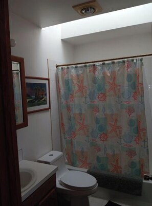 淋浴设施、毛巾、肥皂、卫生纸