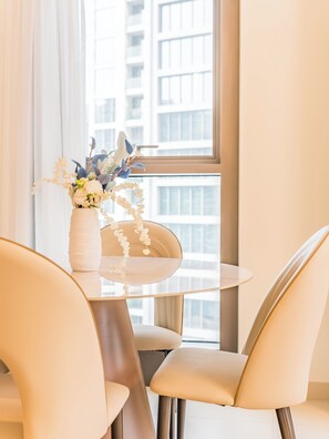 Dining - the 'Paris' condo (Dubai)