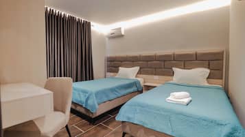 Casa Del Mar Apt Nr.2 | 2 kamar tidur, tirai kedap cahaya, dan setrika/meja setrika