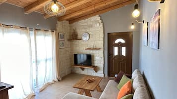 Casa Del Mar Apt Nr.4 | Area keluarga | TV layar datar