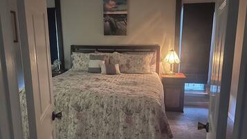 4 bedrooms, iron/ironing board, travel cot, free WiFi