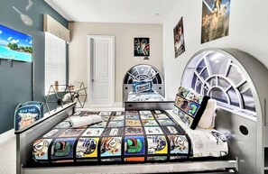 4 chambres, lit parapluie, Wi-Fi, draps fournis