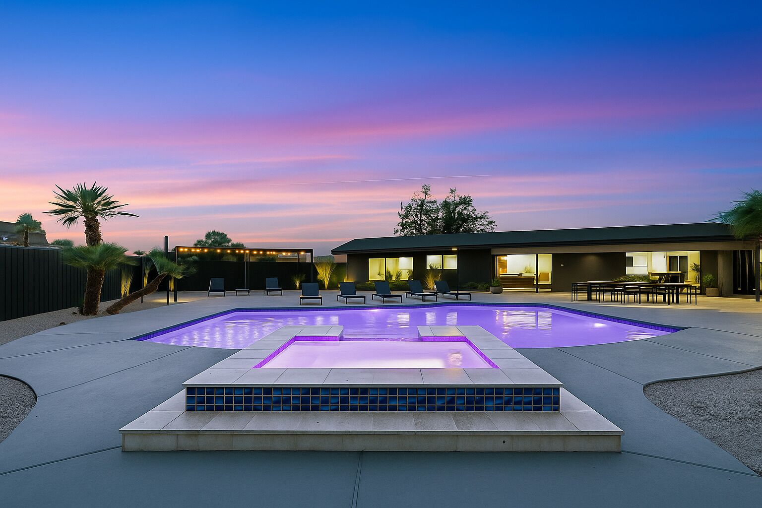 Außenpool, beheizter Pool