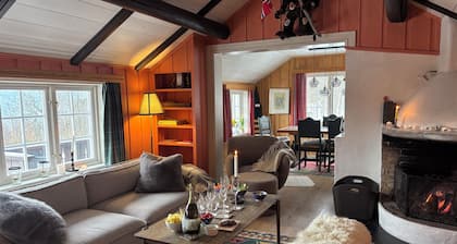 Marvelous 4-bedroom cabin all comfort 10 minutes drive to Norway best ski resort