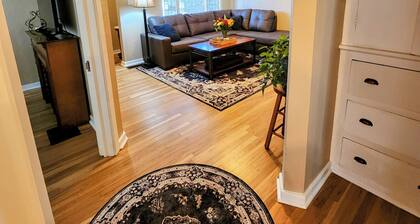 Charming 1938 Pueblo Home with Game Room, Firepit and Boho Bedroom