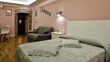 1 soverom, strykejern/-brett, wi-fi og sengetøy