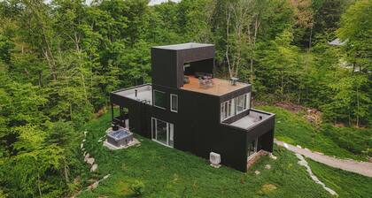 🏔️ Chalet avec Spa & Sauna | Vue Panoramique | Proche de Tremblant