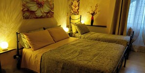 3 chambres, fer et planche à repasser, lit parapluie, Wi-Fi