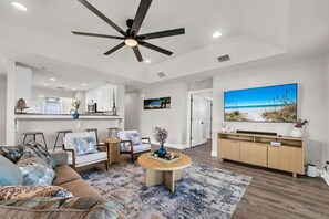 Ferienhaus, Mehrere Betten (Paradise Palms) | Wohnbereich