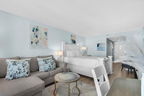 Condo, 1 Queen Bed with Sofa bed (Bayside at SanDestin 6282) | Living area - Bayside Inn 6282 (Miramar Beach)