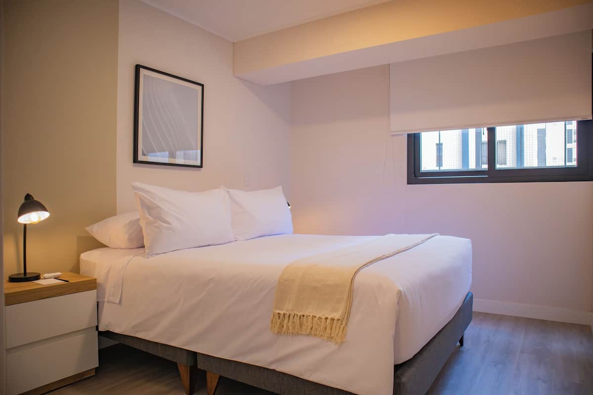 Apartamento (309) | 1 dormitorio, tabla de planchar con plancha, wifi gratis y ropa de cama