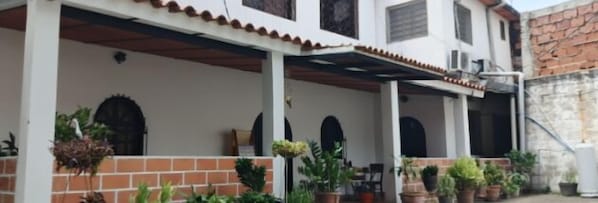 Façade de l’hébergement