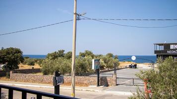 Familie driepersoonskamer, uitzicht op zee | Gratis wifi