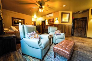 Apartment, Balcony, Mountain View | Living area - Apgar Lookout Suites (West Glacier)