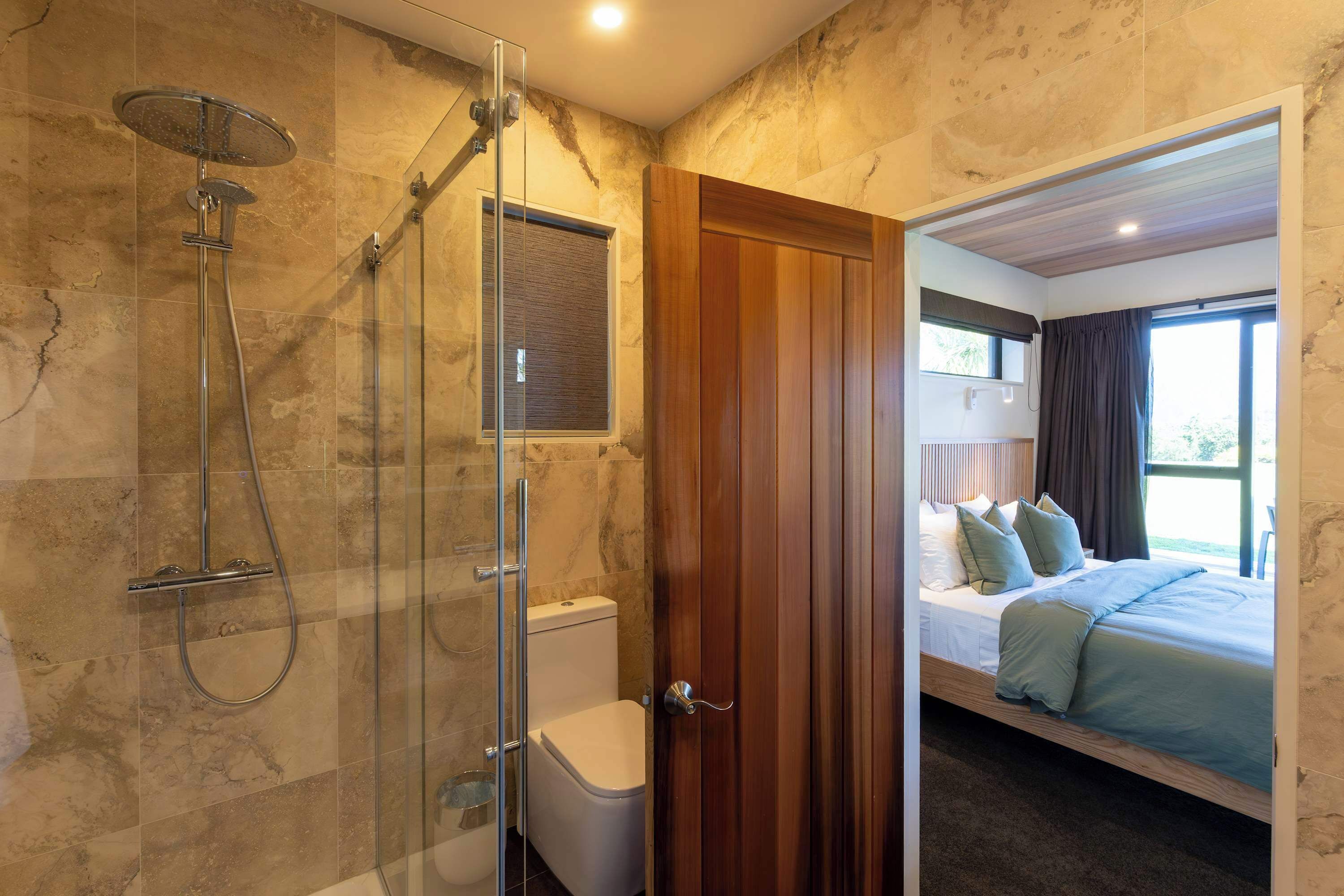 Shower, hair dryer