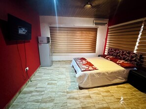 1 soverom, strykejern/-brett, wi-fi og sengetøy