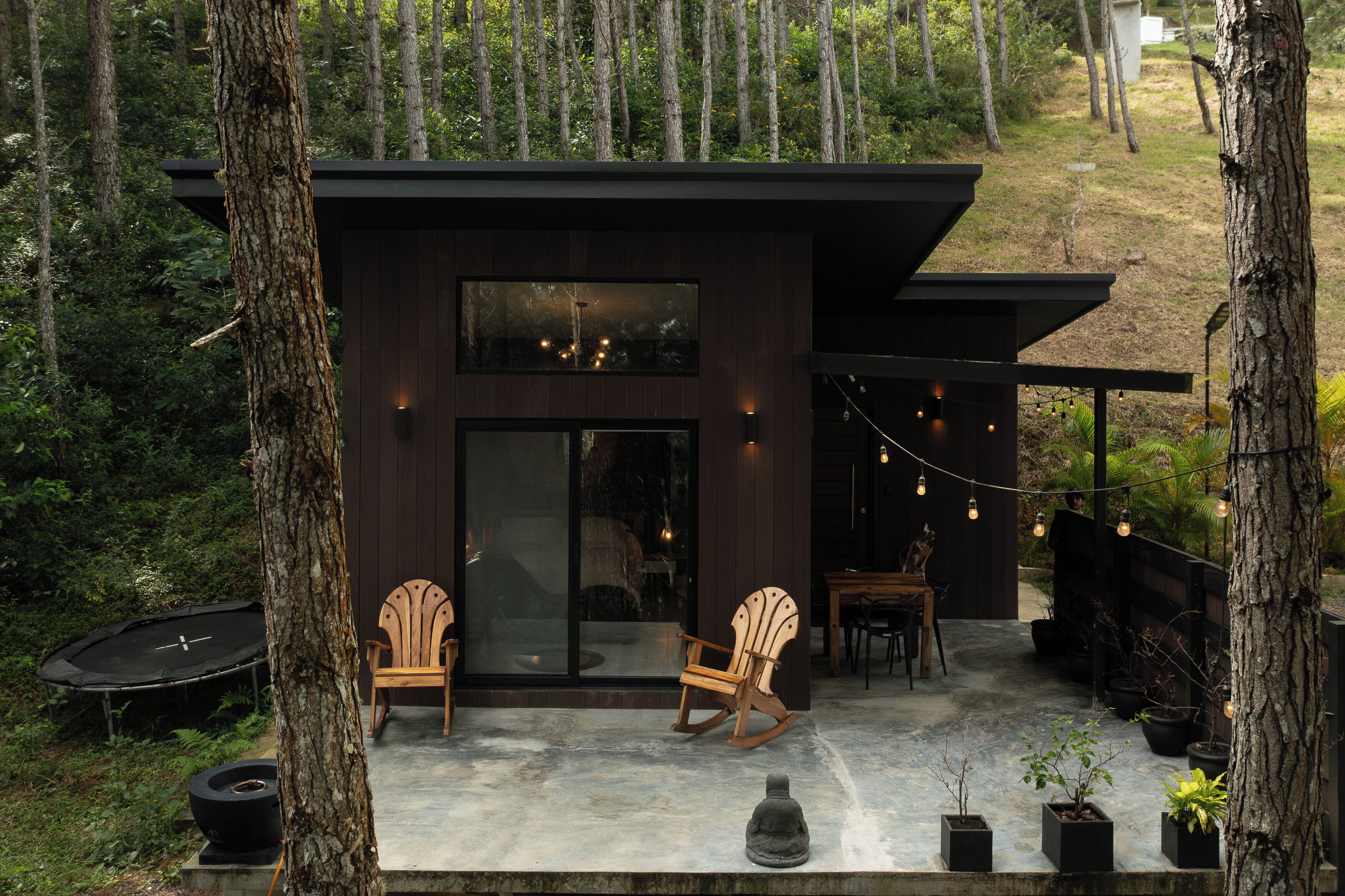 BBQ spot, firepit, and good vibes.