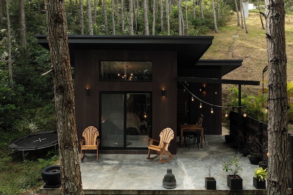 BBQ spot, firepit, and good vibes.