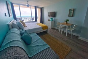 Desk, iron/ironing board, free WiFi, bed sheets