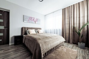 2 chambres, fer et planche Ă repasser, Wi-Fi, draps fournis