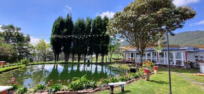 Suite 1 with a wonderful view of the Neusa reservoir