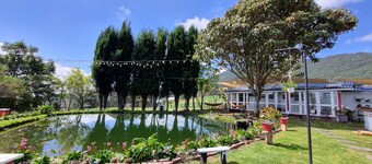 Suite 1 with a wonderful view of the Neusa reservoir