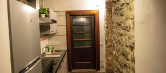 Small stone nest in the center of the medieval village of Bagnone, Lunigiana