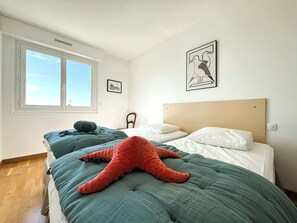 2 bedrooms, free WiFi - Bénodet, TY COQ apartment for 4 people, beach and shops on foot (BENODET)