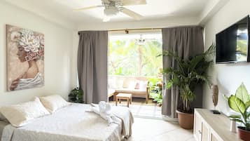 1 sovrum, strykjÀrn/strykbrÀda, gratis wi-fi och sÀngklÀder