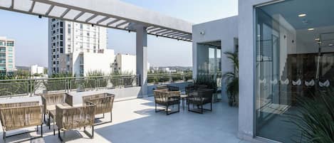 Rooftop terrace