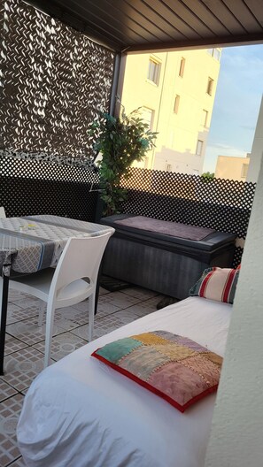 Terrace/patio - Large apartment with blioclimatic terrace 12 m2 (Montpellier)