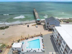 Beach - Oceanside Oasis by Carolina Getaway - Oceanfront Condo POOL & HOT TUB OPEN (Carolina Beach)
