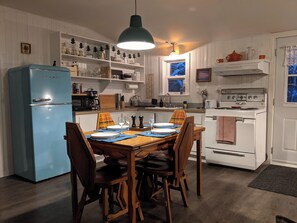 Microwave, oven, stovetop