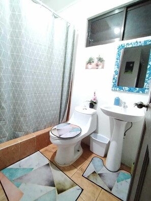 Basic-Einzelzimmer | Badezimmer