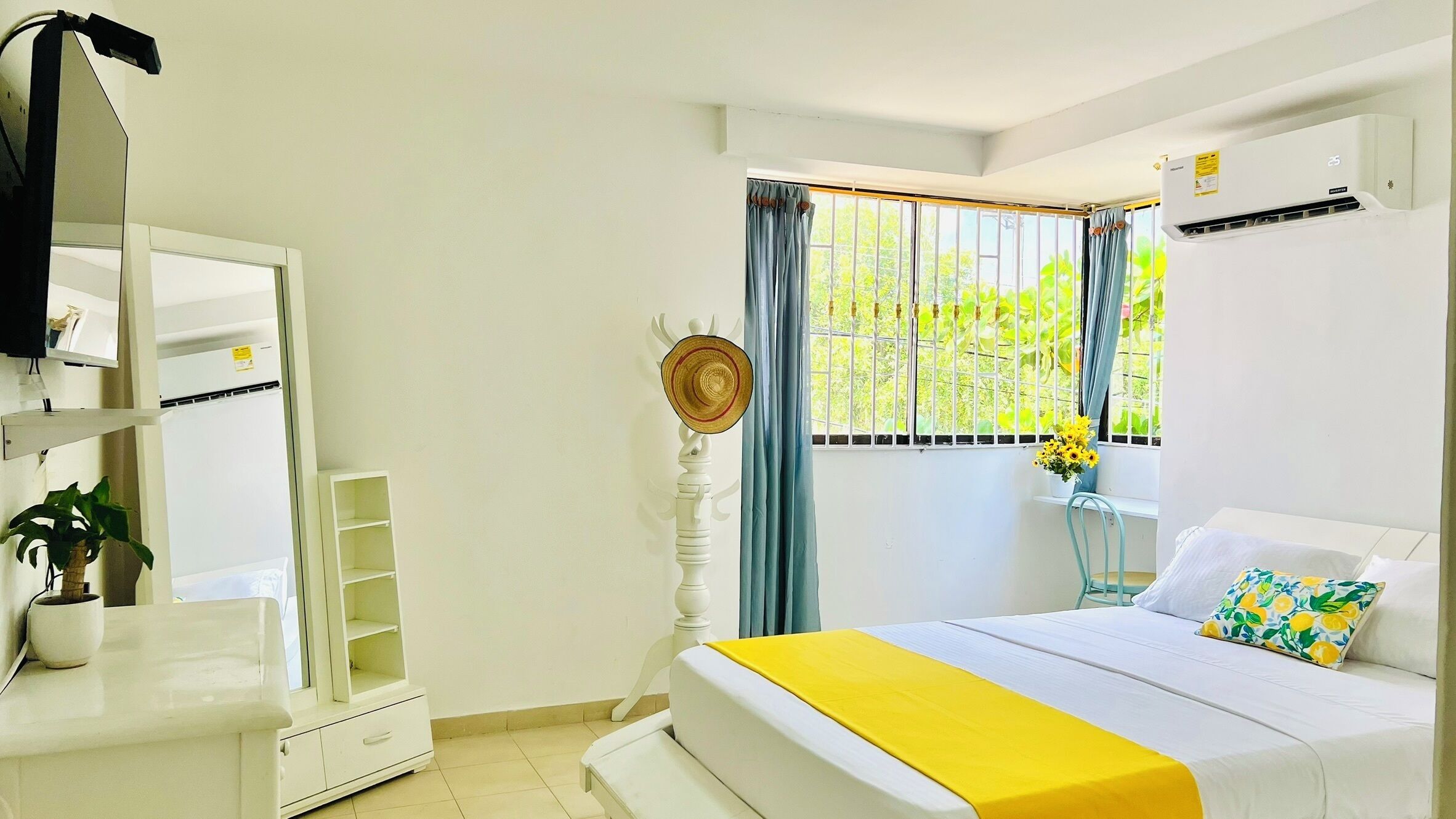 Cadar kapas Mesir, peralatan tempat tidur premium, gebar bulu kapas 