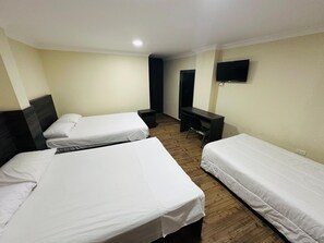 Familiekamer | Lakens van Egyptisch katoen, luxe beddengoed, donsdekens