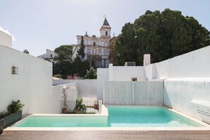 Pool - MAR ABIERTO A - Cosy loft with shared swimming pool and free Wifi (Sanlúcar de Barrameda)