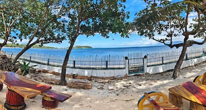 Whole property on the beach, 1-bedroom cottage and 2-bedroom cottage