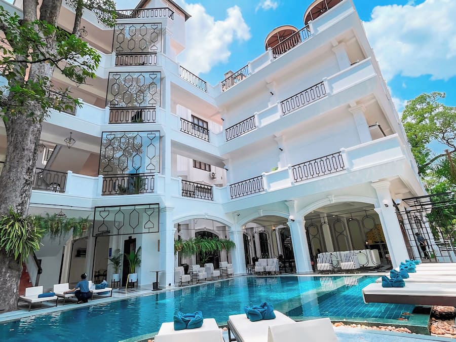 Utsikt fra overnattingsstedet