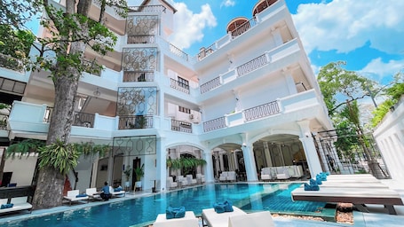 View from property. Le Grande Indochine Hotel