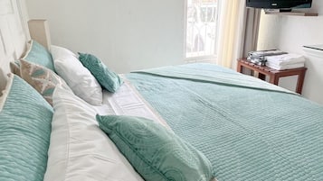 2 makuuhuonetta, ilmainen Wi-Fi, vuodevaatteet