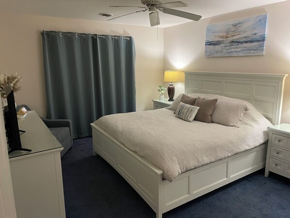 2 chambres, fer et planche à repasser, lit parapluie, Wi-Fi gratuit